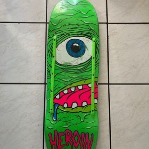Heroin skateboards dead Dave 10” shaped deck